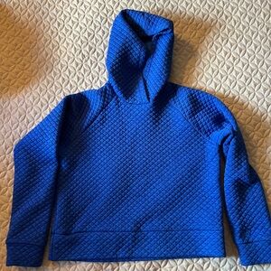 New Balance Blue Quilted Hoodie